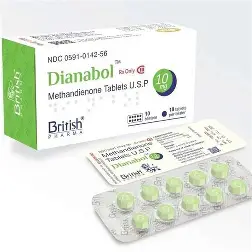 Swiss Pharma Dianabol 100 x 10mg Capsules (Metandienone)