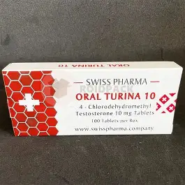 Swiss Pharm Turinabol 100 x 10mg Capsules (T-BOL)