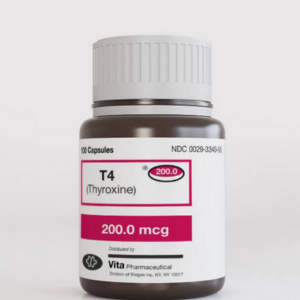 Vita T4 Thyroxine 200mcg X 100 Capsules